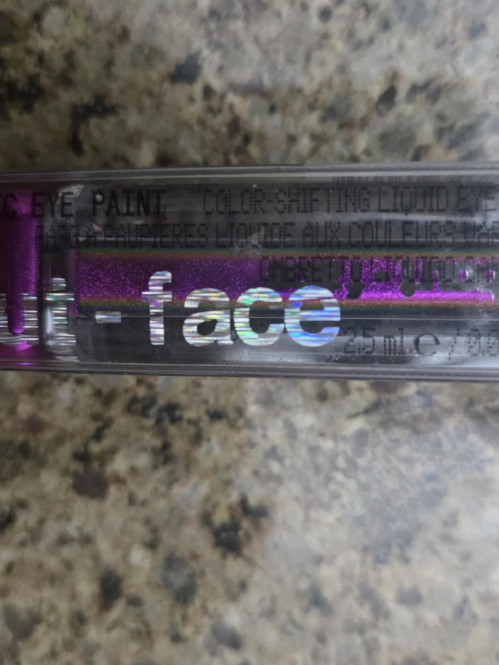 u•face Color-Shifting Purple Liquid Eye Paint